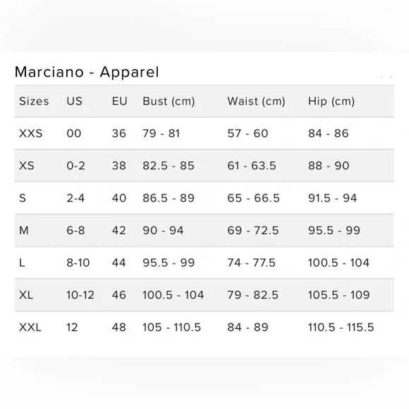 Marciano Jet Black Sleeveless Gold Back Zip Cut Out Top Size Medium Like New - Picture 12 of 13